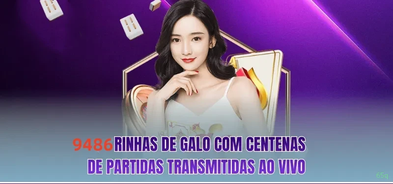 Imagem promocional da 65q mostrando a plataforma e suas vantagens